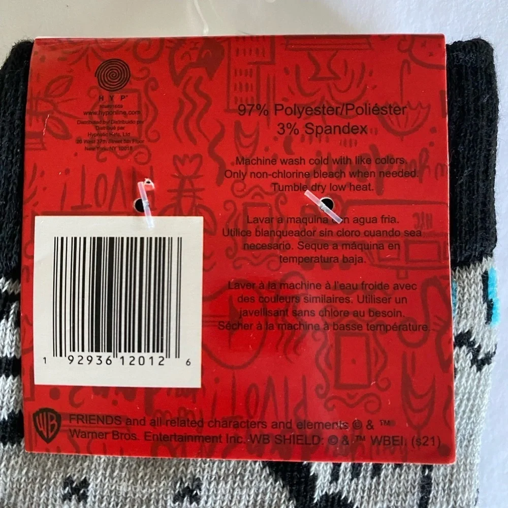 FRIENDS crew socks, pack of two pair